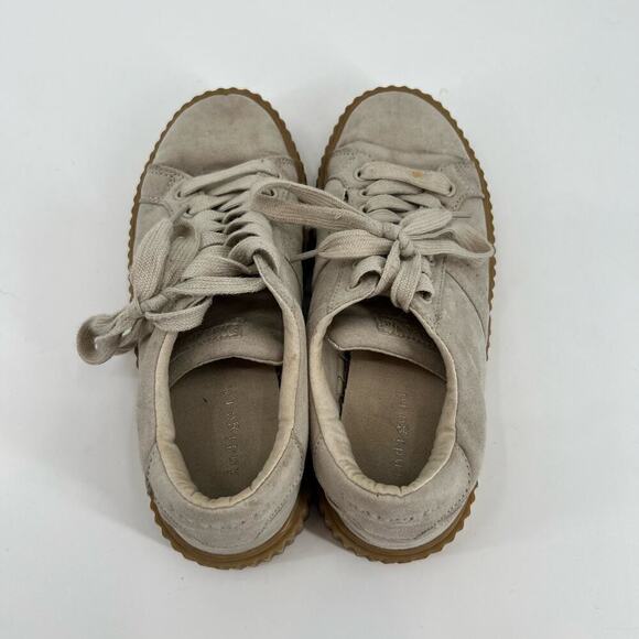 Indigo Rd Cray platform fashion lace up sneakers comfort low top neutral sz 6.5 - Picture 5 of 10